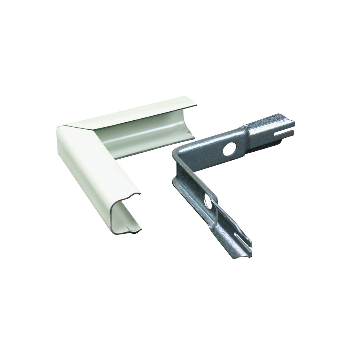 Wiremold B-8 Raceway Outside Elbow, Metal, Metal, Ivory