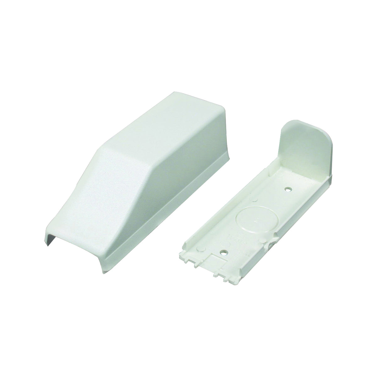 Wiremold NM17 Raceway Conduit Connector, Plastic, Ivory