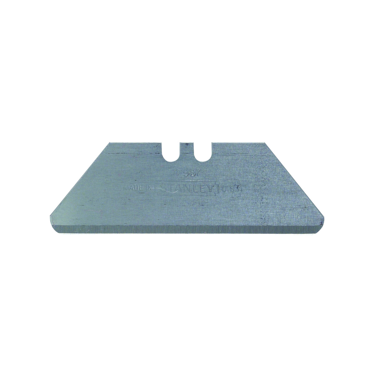 STANLEY 11-987 Utility Blade, 2-13/64 in L, Carbon Steel, 2-Point