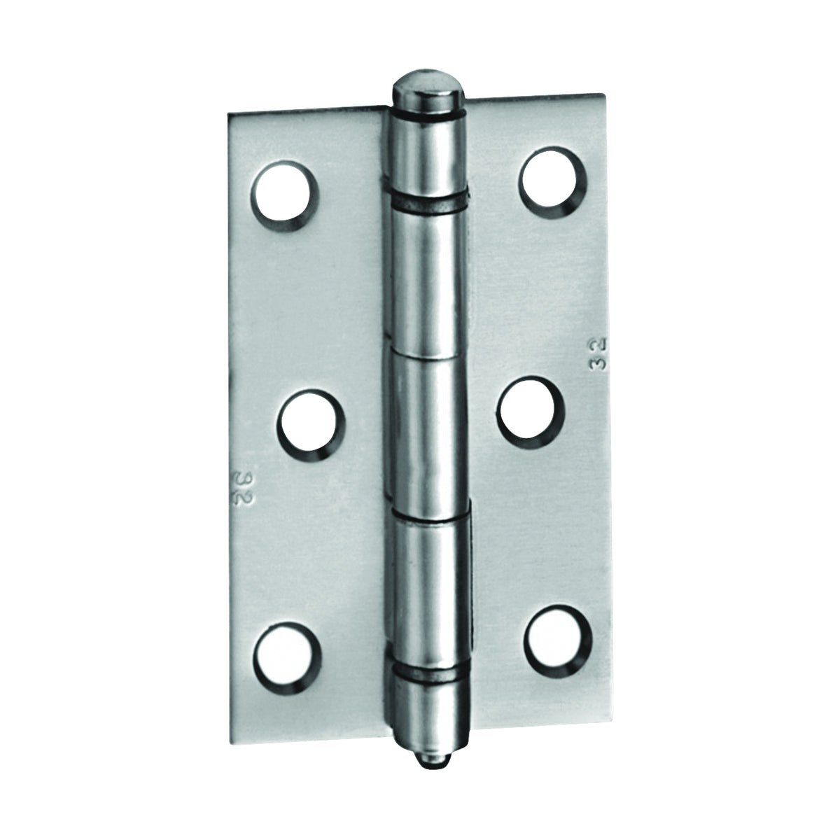 National Hardware 210313 Screen Door Hinge, Aluminum, Clear, Hinged Pin