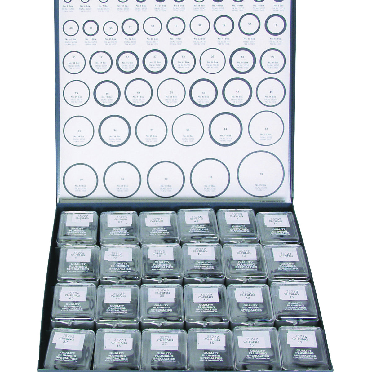 Danco 37846 O-Ring Assortment, #62, Rubber, For: Sterling, Gerber Faucets