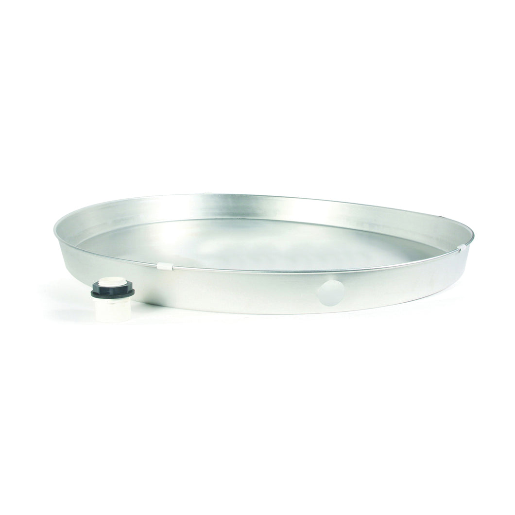CAMCO 20860 Recyclable Drain Pan, Aluminum, For: Gas or Electric Water Heaters