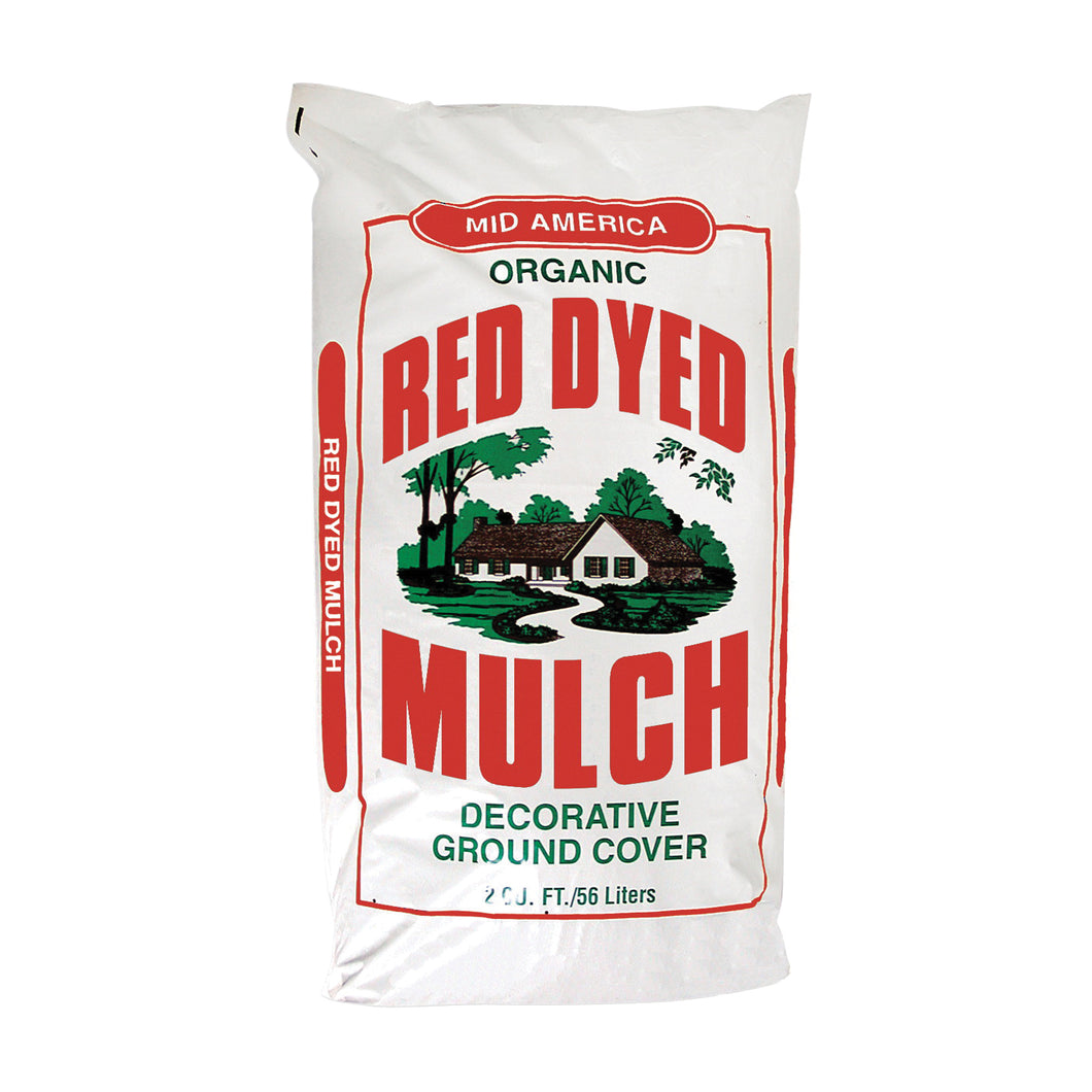 Mid-America 33333 Dyed Mulch, Red Bag