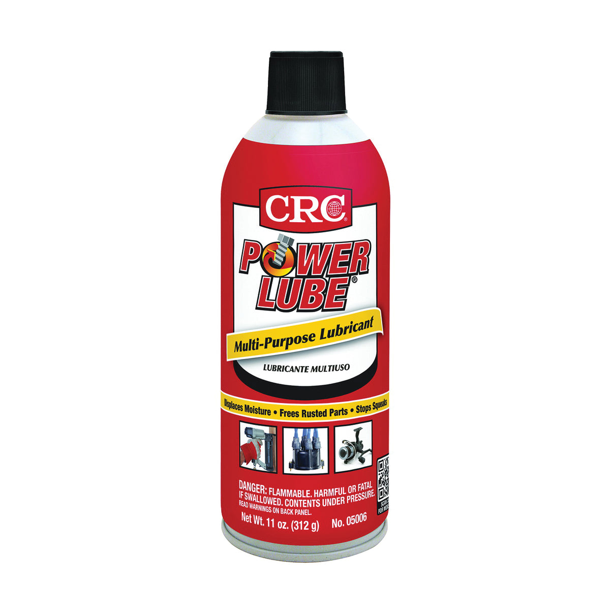 CRC 05006 Lubricant, 16 oz Aerosol Can, Liquid