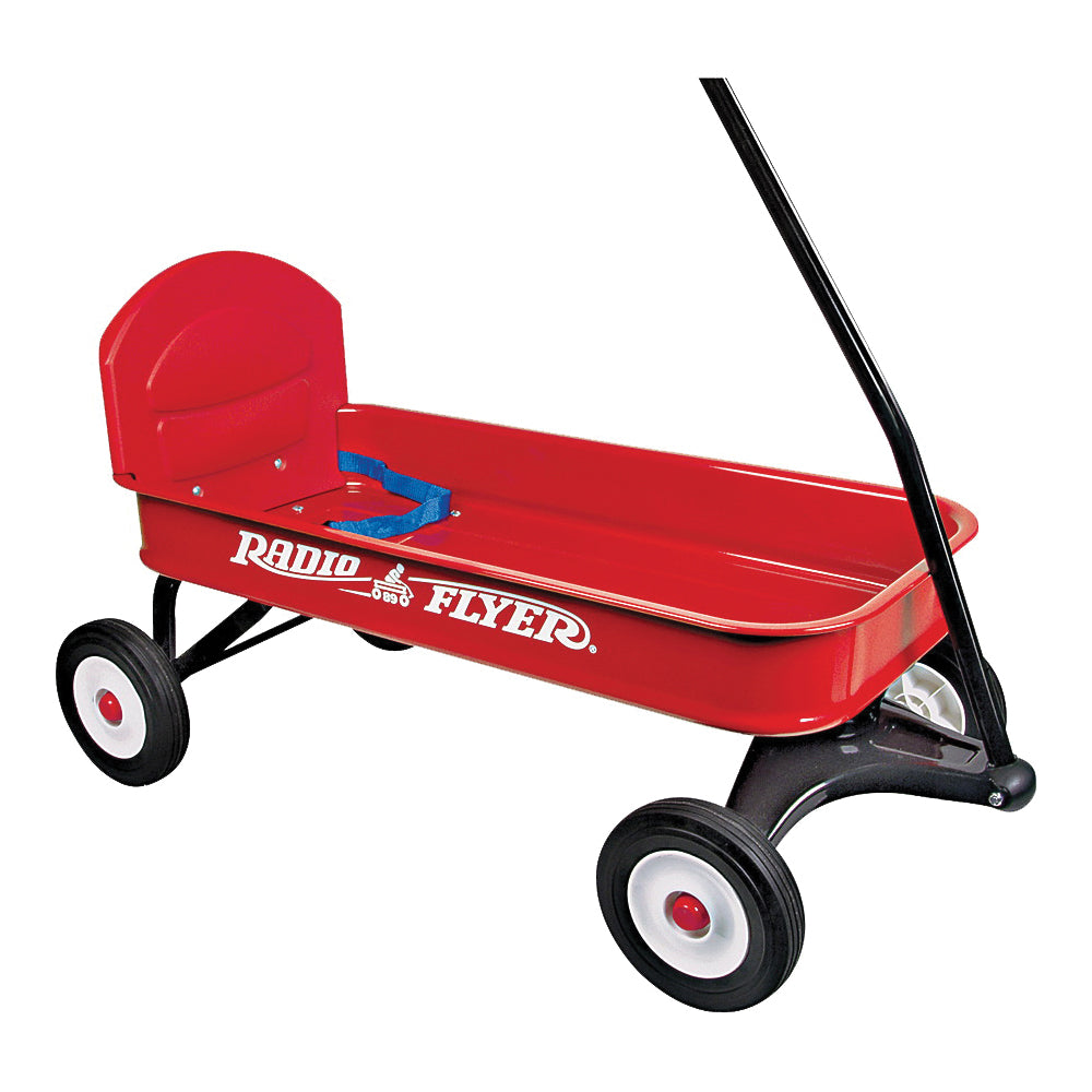 RADIO FLYER 93B Ranger Wagon, 150 lb Capacity, Steel, Red