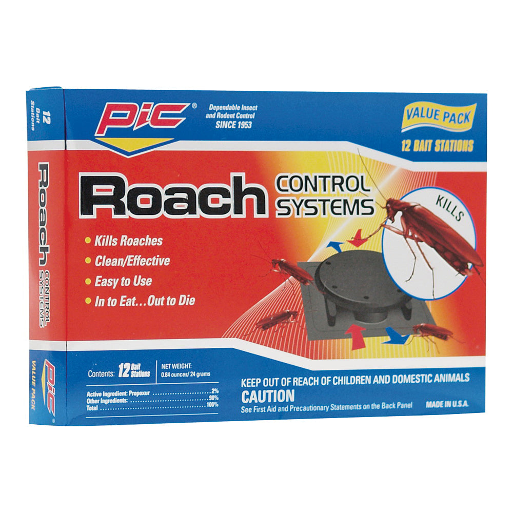 Pic RCS Roach Control System, Solid, Phenolic