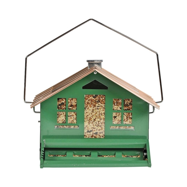 Perky-Pet 339 Squirrel-Proof Wild Bird Feeder, Home, 8 lb, Metal, Hanging/Pole Mounting