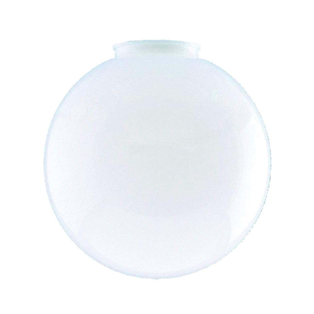 Westinghouse 8190000 Light Shade, 7-15/16 in Dia, Globe, Acrylic, White
