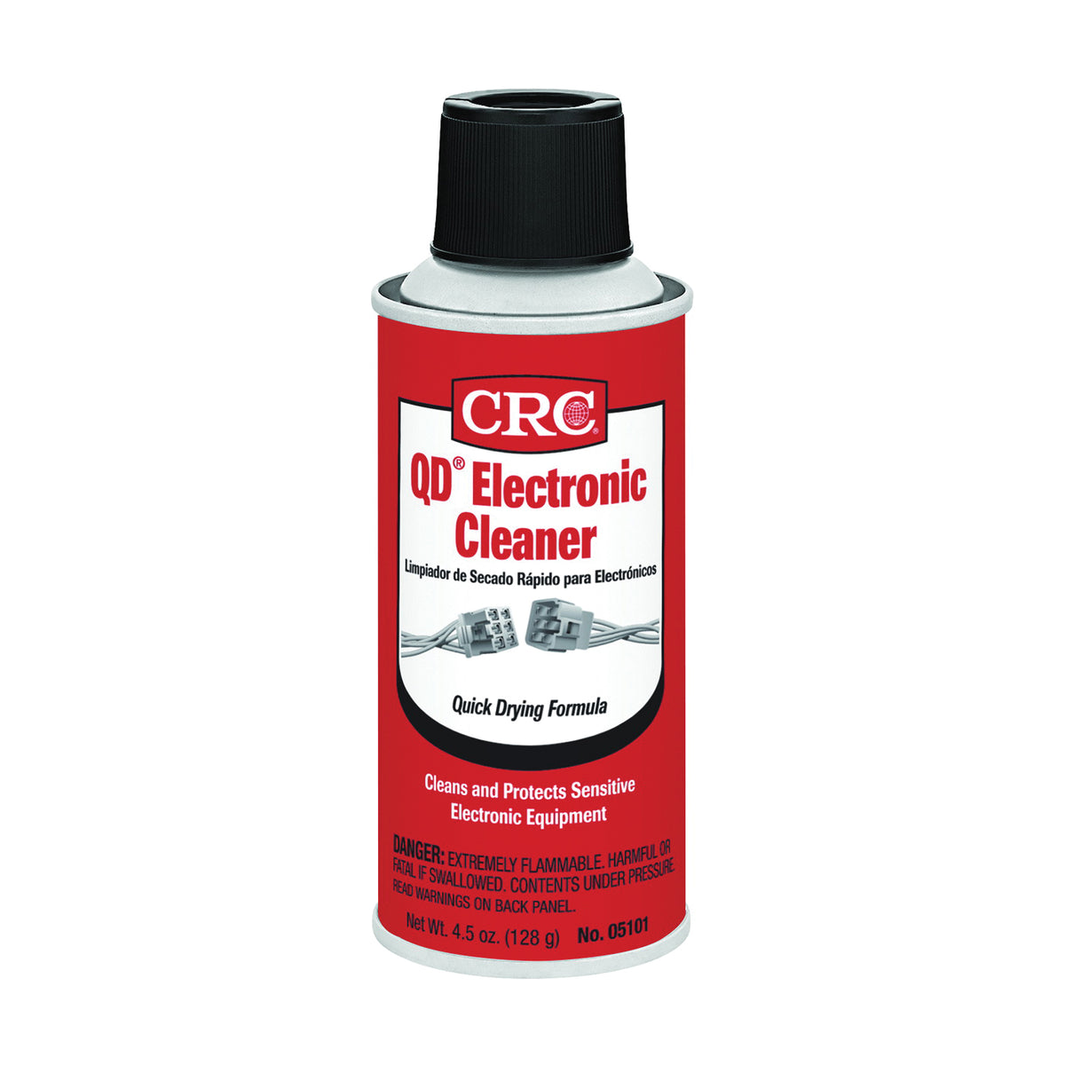 CRC QD 05101 Electronic Cleaner, 4.5 oz, Liquid, Alcohol