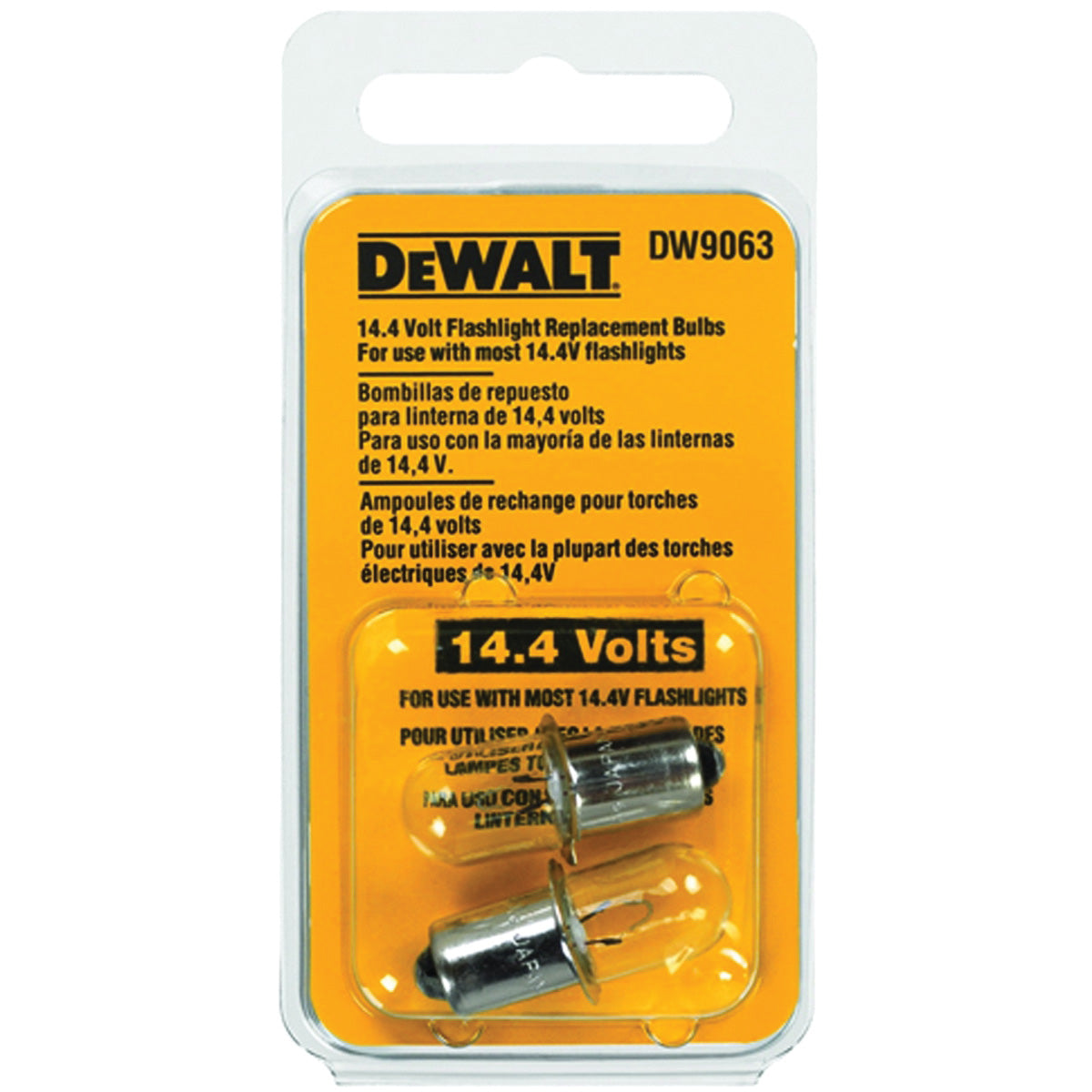 DeWALT DW9063 Flashlight Bulb, Xenon Lamp, 300 Lumens