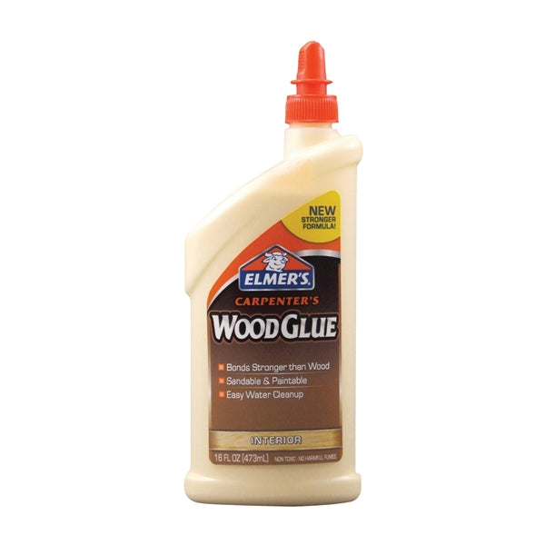 Elmers Carpenter&#39;s E7020 Wood Glue, Yellow, 16 oz Bottle