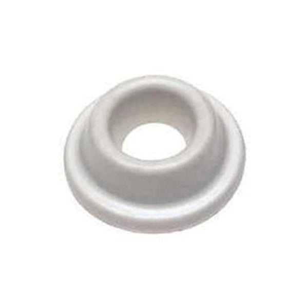 Schlage 411R-W Bumper, 1-7/8 in Dia Base, 1-1/16 in Projection, Rubber