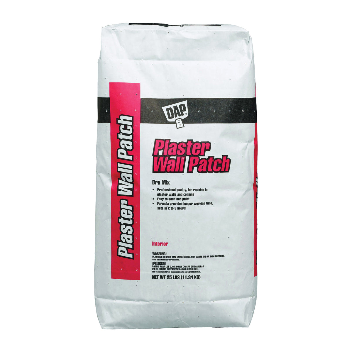 DAP 10304 Plaster Wall Patch, Powder, White, 25 lb Bag