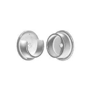 Schlage SP586P Closet Pole Socket, Plastic, White