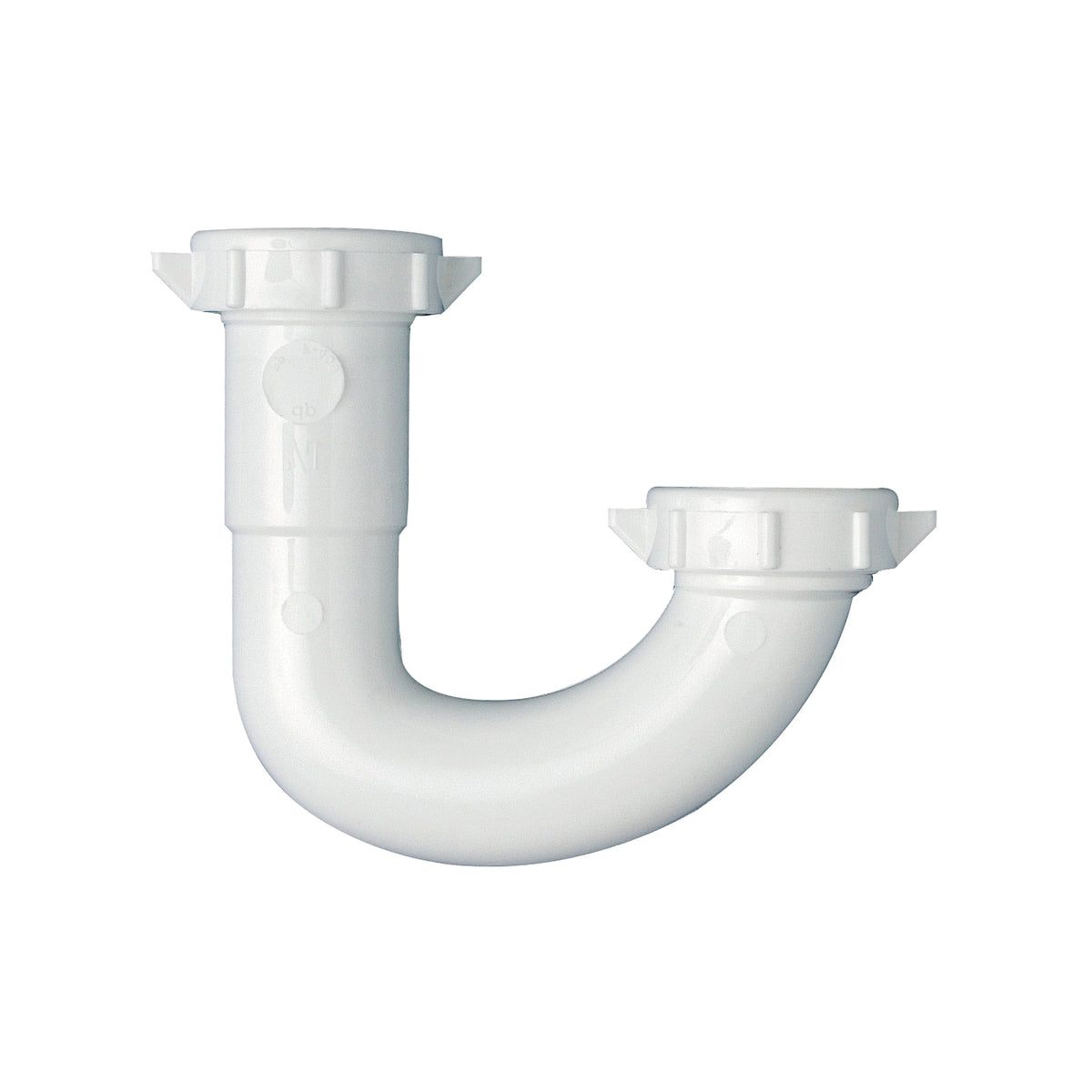 Plumb Pak PP20946 J-Bend, 1-1/4 in, Plastic, White