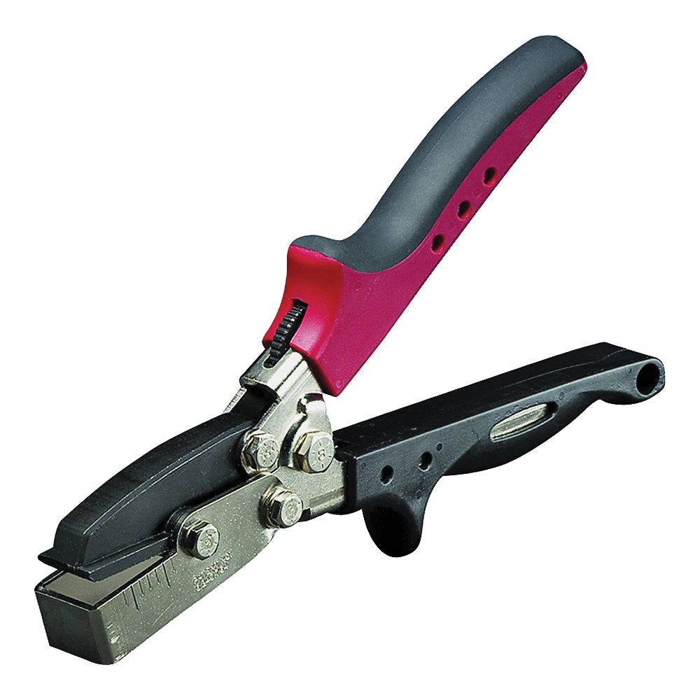 Malco JCCR J-Channel Cutter, 5/8 in Max Cutting W, Ergonomic Soft-Touch, Non-Slip Handle