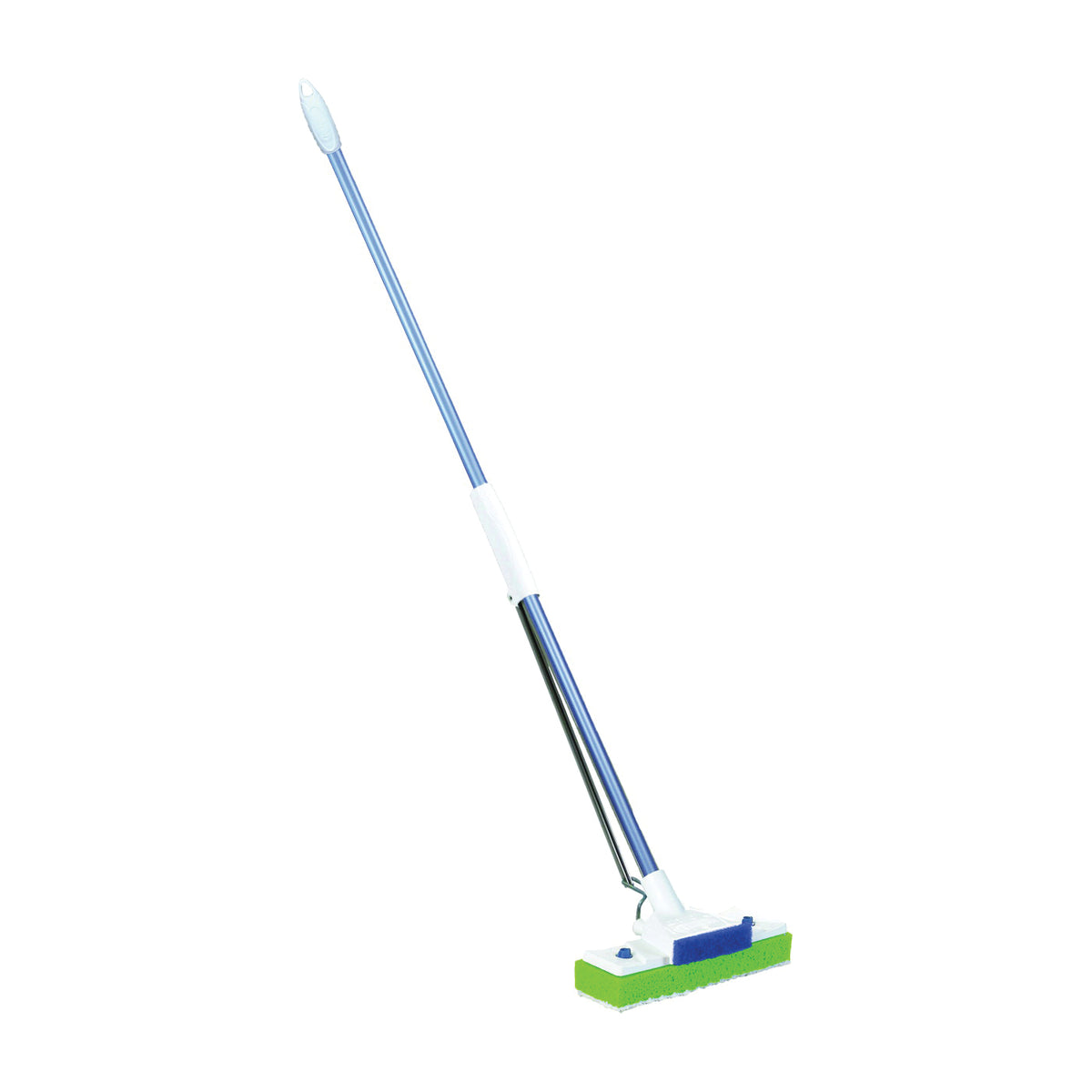 Quickie 045HPM Sponge Mop, Microfiber Cloth Mop Head, Steel Handle