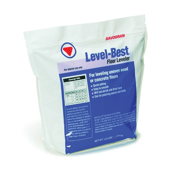 SAVOGRAN Level-Best 12832 Floor Leveler, Off-White, 4.5 lb Box