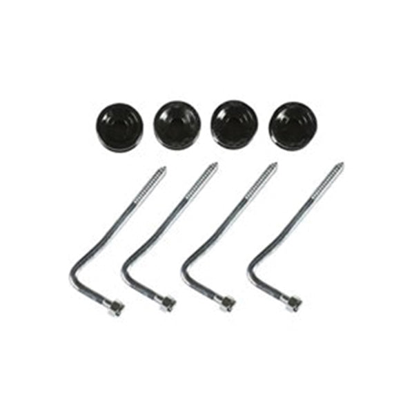 Zareba IWCXB-Z Corner Extension Insulator, Aluminum/Polywire/Steel, Plastic, Black