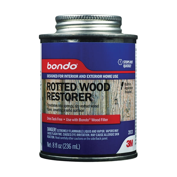 3M 20131 Rotted Wood Restorer, Liquid, No Odor, White, 8 fl-oz Can