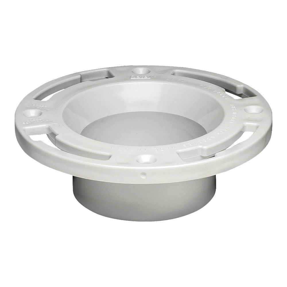 Oatey 43505 Closet Flange, 3, 4 in Connection, Plastic, For: 3 in, 4 in Pipes