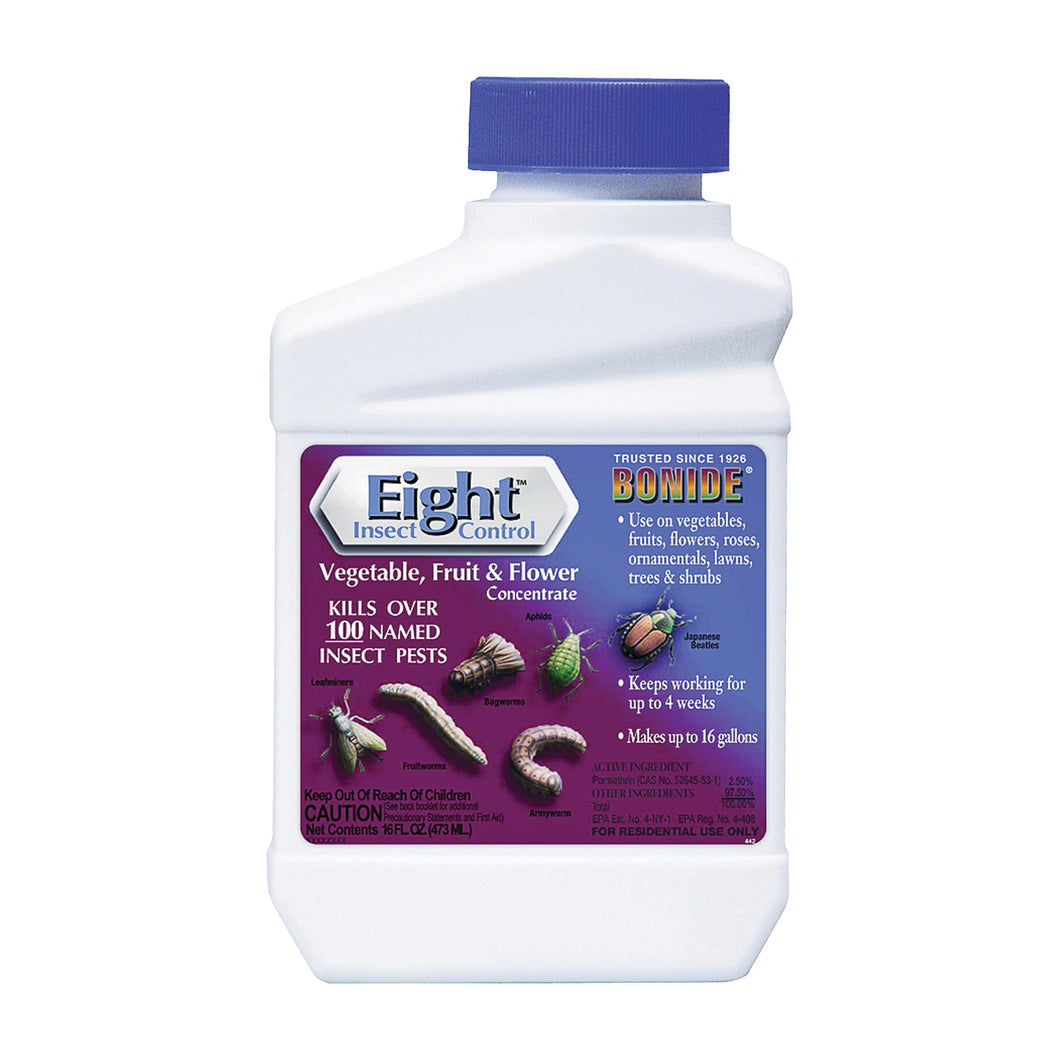 Bonide Eight 442 Insect Control, 1 Pint Concentrate