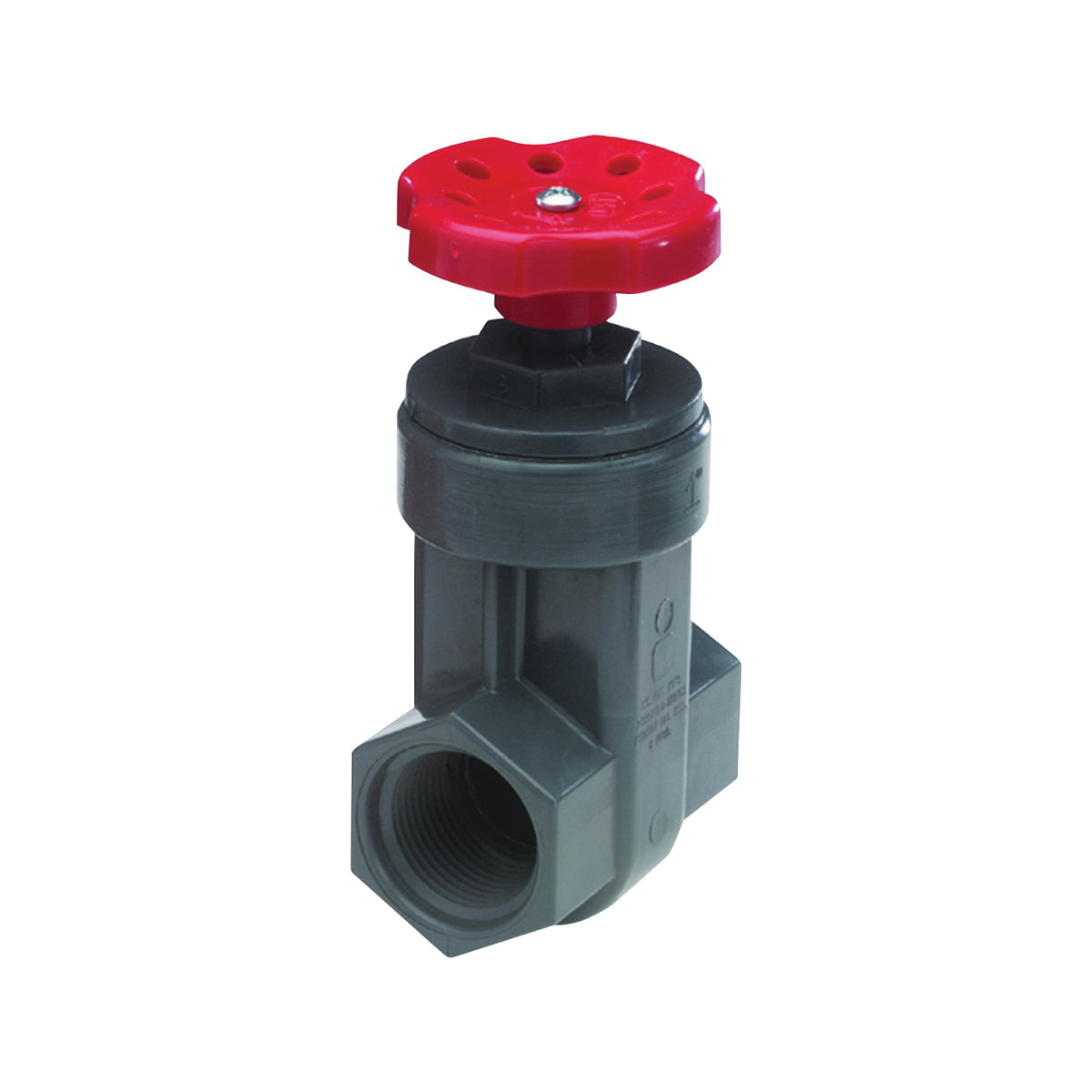 NDS GVG-1500-S Gate Valve, 1-1/2 in Connection, IPS Slip, 150 psi Pressure, PVC Body