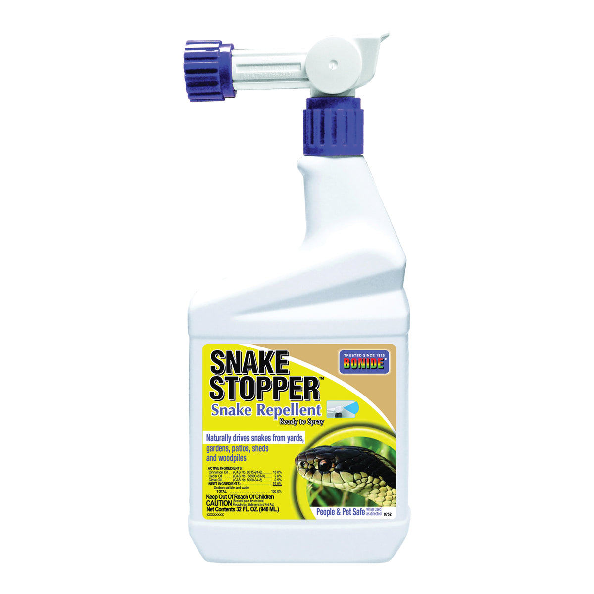 Bonide 8752 Snake Repellent, Ready-to-Spray