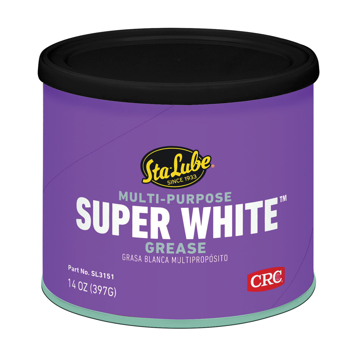 Sta-Lube SUPER WHITE SL3151 Lithium Grease, 14 oz Can, White