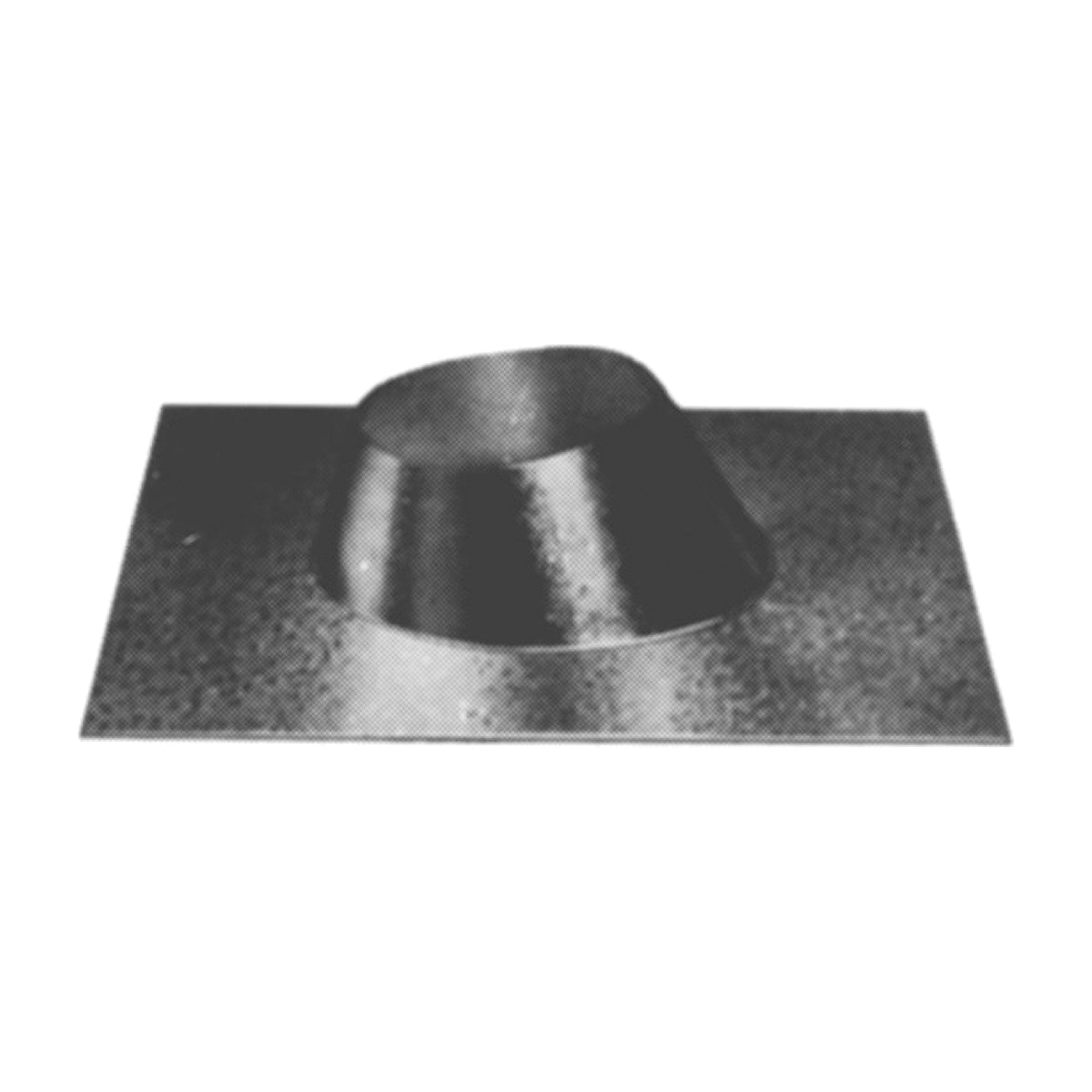 AmeriVent 6FFU Roof Vent Flashing, Galvanized Steel