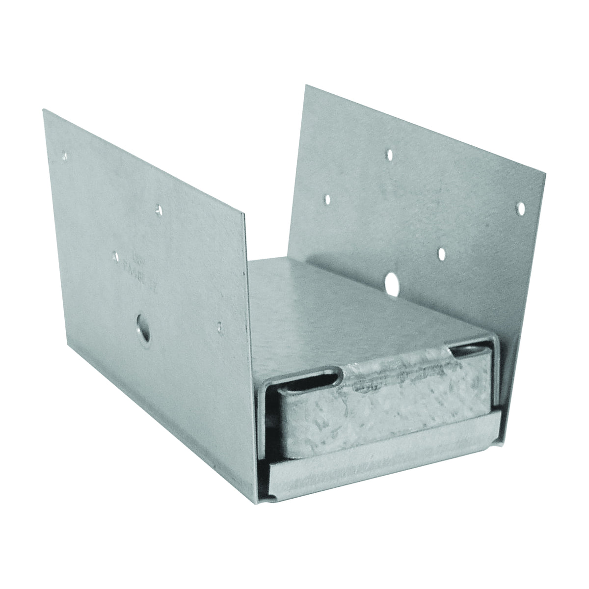 MiTek PA46E-TZ Post Anchor, 4 x 6 in Post/Joist, Steel, Zinc