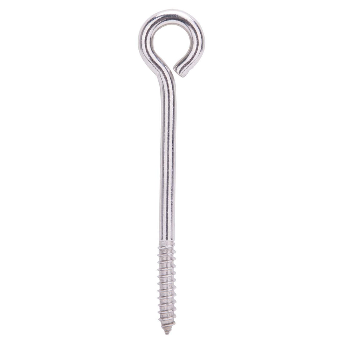 ProSource LR261 Lag Eye Bolt, 7.8 mm Thread, Screw Thread, 1-1/2 in L Thread, 1-1/16 in Dia Eye, 322 lb Working Load