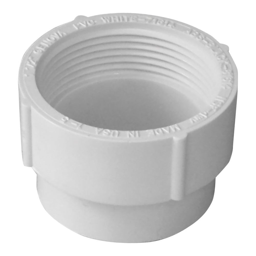 GENOVA 71629 Fitting Cleanout Body, 3 in, Spigot x FIP, PVC, SCH 40 Schedule