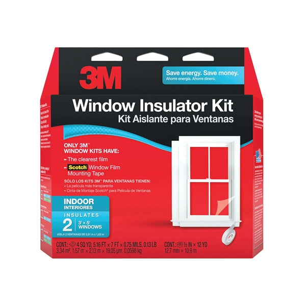 Scotch 2120 Window Insulation Kit, Clear