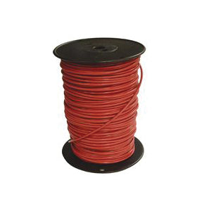 Southwire 20495801 Building Wire, 6 AWG Wire, 1 -Conductor, 500 ft L, Copper Conductor, PVC Insulation, Red Sheath