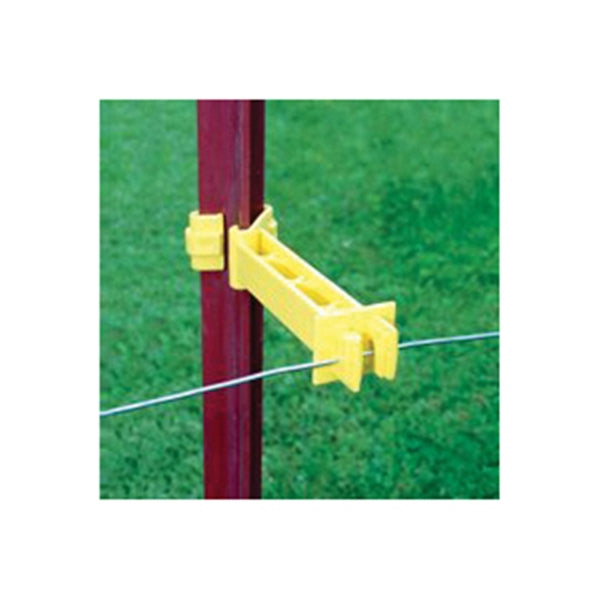 Zareba Fi-Shock ITRXY-FS Snap-On Reversed Insulator, Yellow