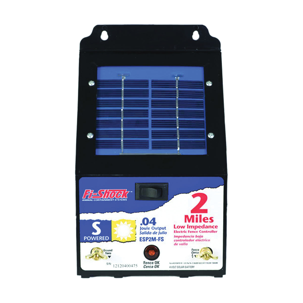 Zareba Fi-Shock ESP2M-FS Low-Impedance Charger, 0.04 J Output Energy, 8 kV Output