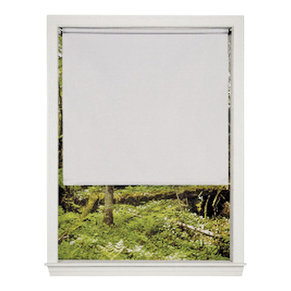 LEVOLOR SRSHWD7307801D Window Shade, 78 in L, 73 in W, 1-Ply, Vinyl, White