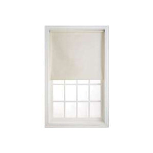 LEVOLOR SRSHWD7307803D Window Shade, 78 in L, 73 in W, 1-Ply, Vinyl, Cream