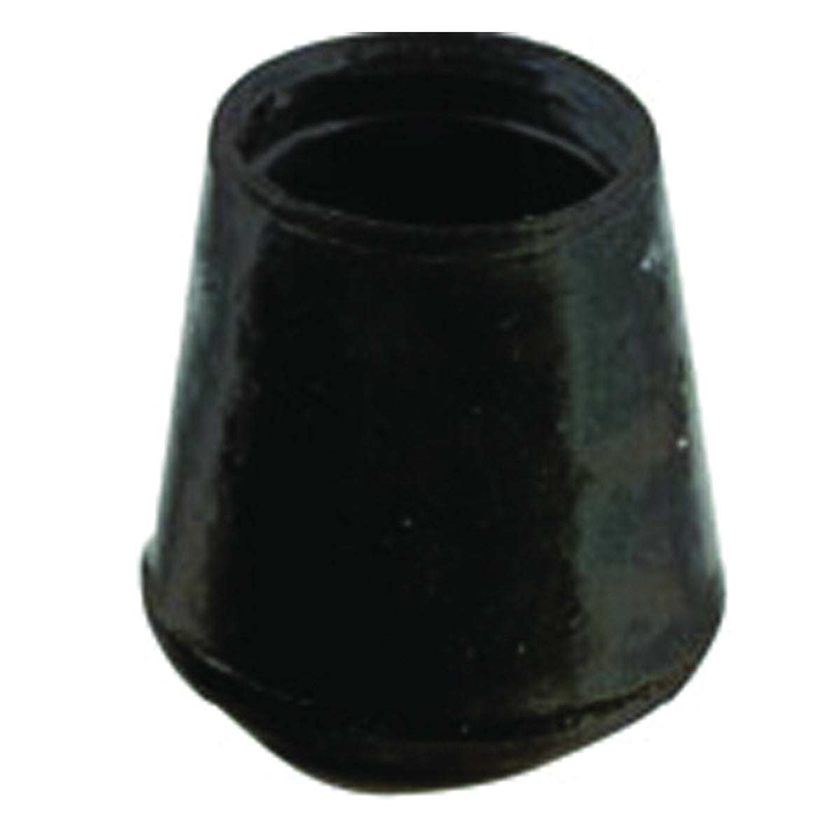 Shepherd Hardware 9746 Furniture Leg Tip, Round, Rubber, Black, 1-1/4 in Dia