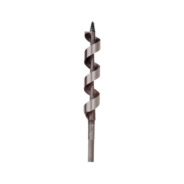 IRWIN 49914 Power Drill Auger Bit, 7/8 in Dia, 7-1/2 in OAL, Solid Center Flute, 1-Flute, 5/16 in Dia Shank