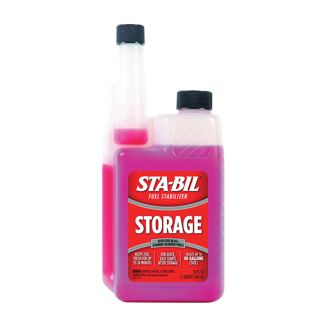 STA-BIL 22214 Fuel Stabilizer, 32 oz Bottle