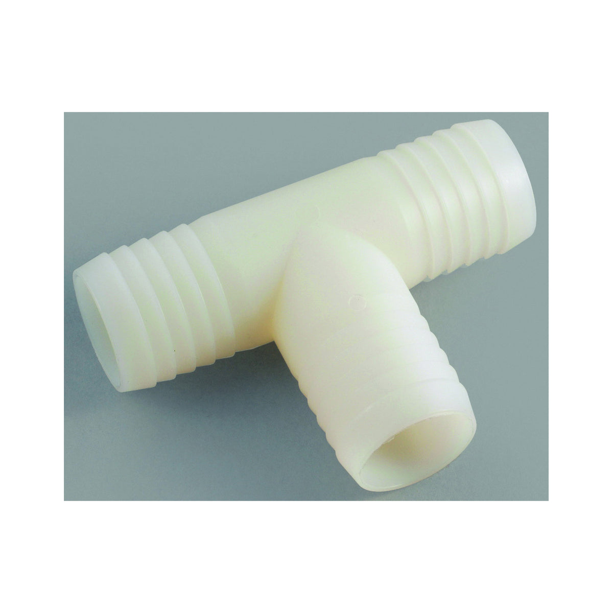 Anderson Metals 53772-0606 Hose Tee, 3/8 in, Barb, 3/8 in, MPT, Nylon