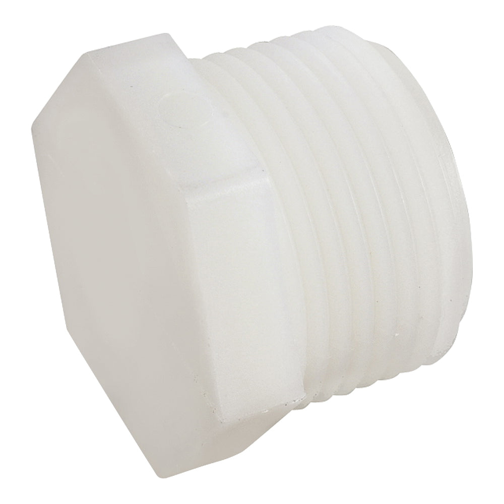 Anderson Metals 53621-02 Pipe Plug, 1/8 in, MPT, Hex Head