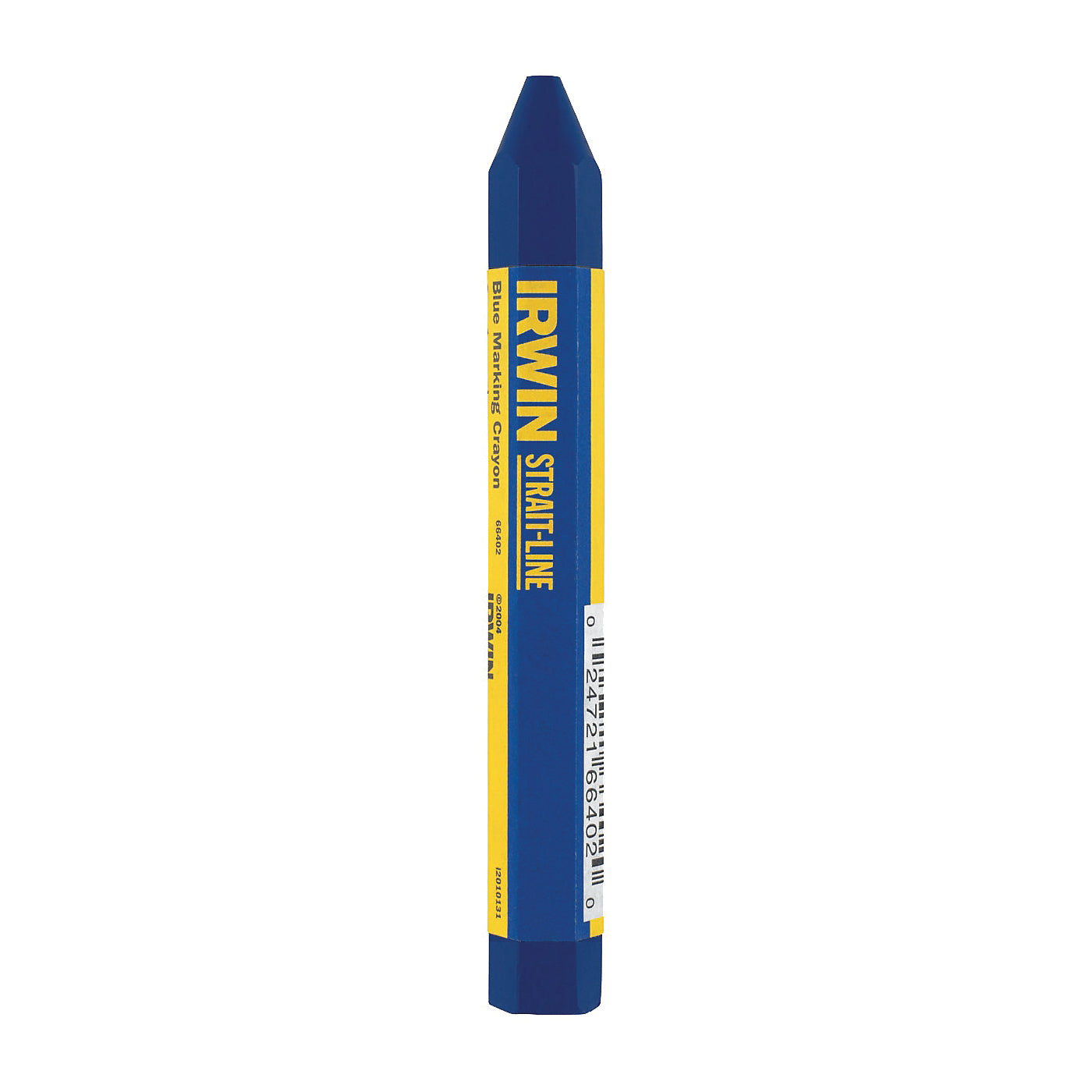 IRWIN 66402 Standard Lumber Crayon, Blue, 1/2 in Dia, 4-1/2 in L