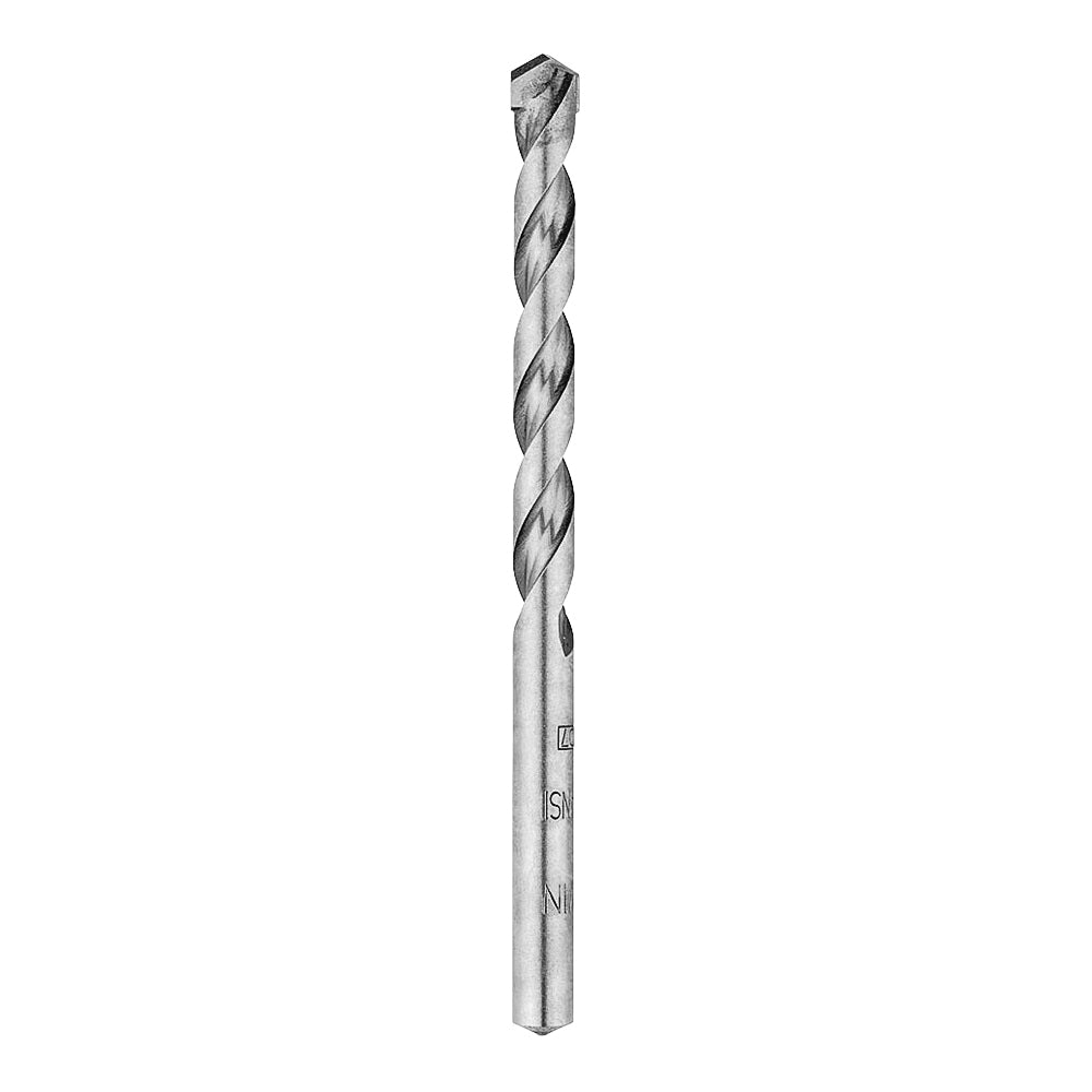 IRWIN 326011 Rotary Hammer Drill Bit, 3/8 in Dia, 6 in OAL, Percussion, Twist Flute, 2-Flute, 3/8 in Dia Shank