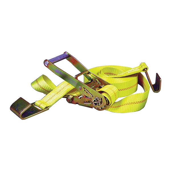 KEEPER 04627 Tie-Down, 2 in W, 30 ft L, 3333 lb, Hook End Fitting