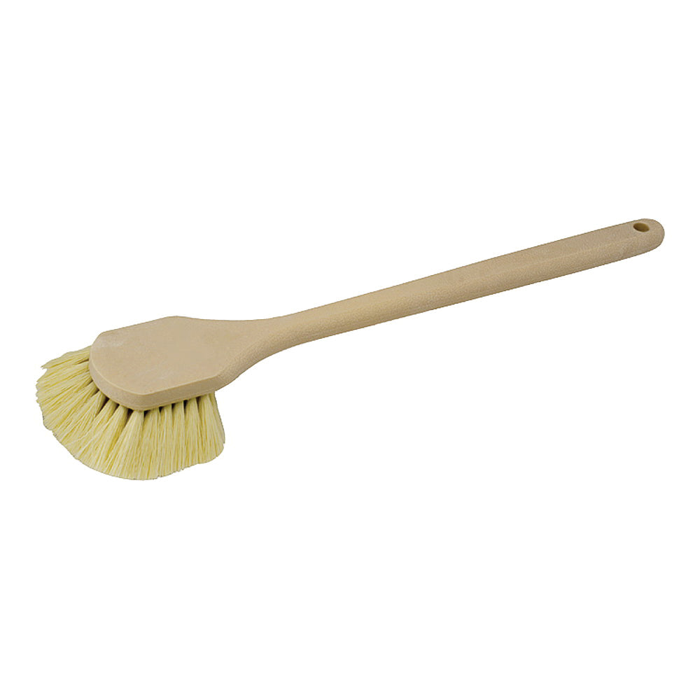 Marshalltown 6525 Utility Scrubber Brush, White Bristle