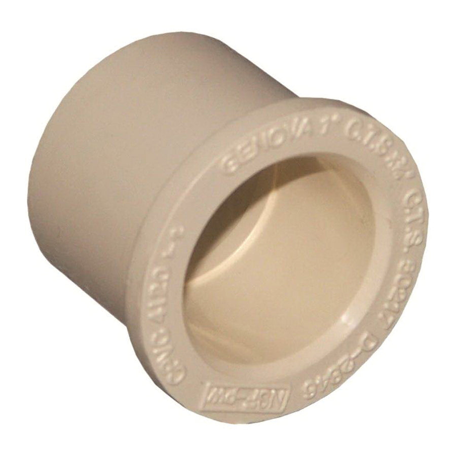 GENOVA 500 Series 50217 Pipe Bushing, 1 x 3/4 in, Spigot x Slip, 100 to 400 psi Pressure