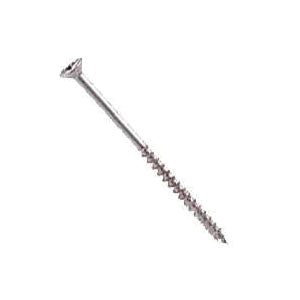 ORGILL BULK NAILS 93403 Deck Screw, #6 Thread, 1-1/4 in L, Phillips Drive, Galvanized Steel